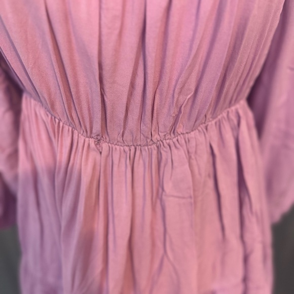 YANA K SERAPHINA MINI DRESS - LILAC SIZE SMALL - Picture 8 of 11